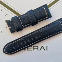 Cinturino orologio Officine Panerai 24mm nero