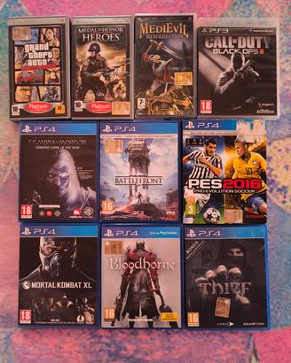 Giochi PS4/PSP