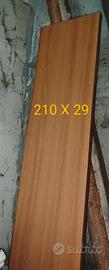 Mensole 210 lunghezza x 29 larghezza 