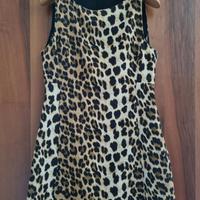 Zara - Abito corto leopardato taglia M (EUR)