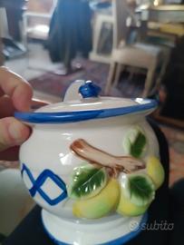 contenitore ceramica da appendere 