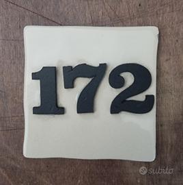 numero civico  personalizzato