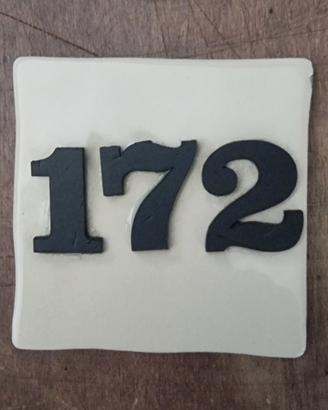 numero civico  personalizzato
