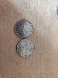 50 lire coniate 1956