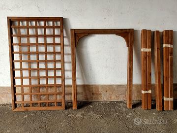 PANNELLI GRIGLIATI IN LEGNO