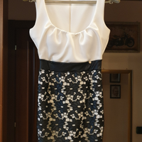 Vestito e giacca in pizzo da donna