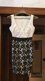 Vestito e giacca in pizzo da donna