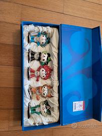 Set statuette mascotte Pechino 2008 da collezione