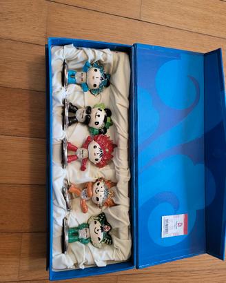Set statuette mascotte Pechino 2008 da collezione