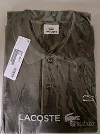 lacoste taglia 7 manica corra