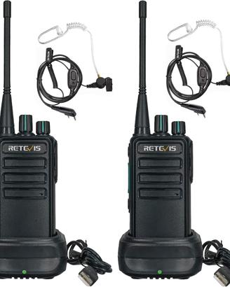 Retevis RB629 Walkie Talkie con Auricolare, PMR446