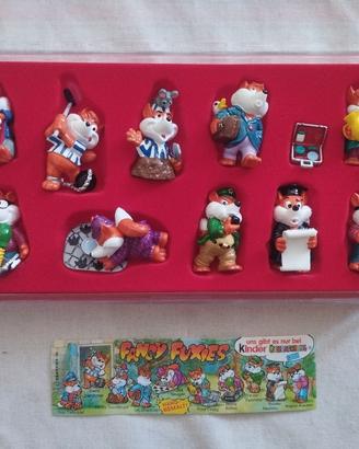 Kinder Sorpresa Francy Fuxies e Super Foxes 