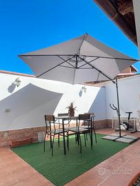 Trivano con cortile c