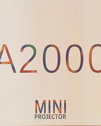A2000 1080P Mini proiettore portatile intelligente
