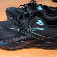 Brooks glycerin 22 nere e verde marino