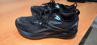 Brooks glycerin 22 nere e verde marino