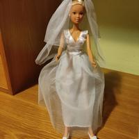 Barbie sposa alta 30 cm imitazione 