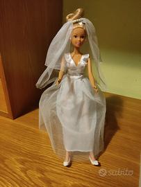 Barbie sposa alta 30 cm imitazione 