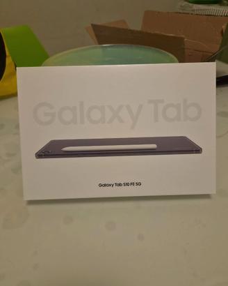 Galaxy tab s10 fe 5g 12gb 256gb con book cover key