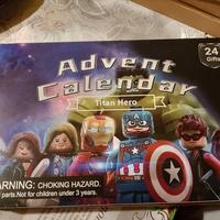 calendario avvento compatibile lego 24 Avengers 