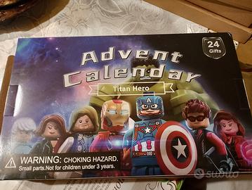 calendario avvento compatibile lego 24 Avengers 