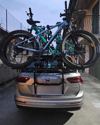 Portabici posteriore per Tiguan