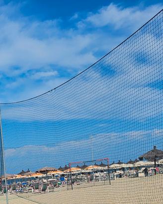 Rete perimetrale per Beach Tennis 300m²  