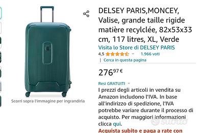 valigia Delsey verde