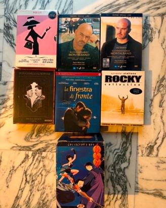 LOTTO STOCK 7 COFANETTI BOX DVD ORIGINALI