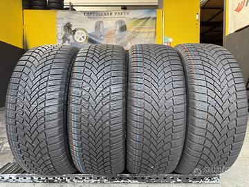 4 Gomme Bridgestone 225/55R18 Invernali 85%Residui
