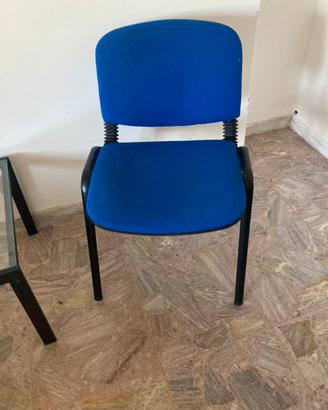 Sedie d ufficio blu