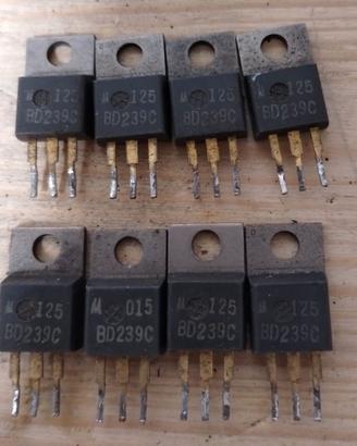 8 X BD239C transistor NPN