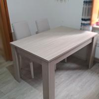 Alghero tavolo rettangolare allungabile 140x90 