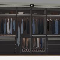 cabina armadio ikea 350cm x 246cm x 58cm 