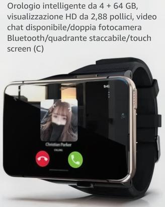 Smartwatch  DM 4G LTE da 4Gb + 64 giga mem interna