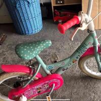 Bicicletta con le rotelle
