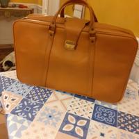 piccola valigia vintage in pelle