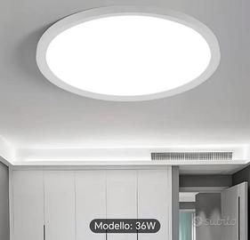 Moderno Plafoniera LED Dimmerabile 40W con Telecom