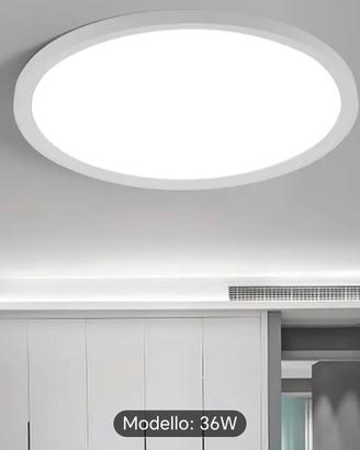 Moderno Plafoniera LED Dimmerabile 40W con Telecom