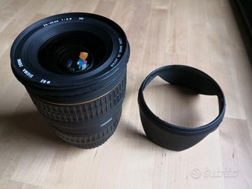 Sigma 20-40mm f/2.8 EX DG attacco Canon EF