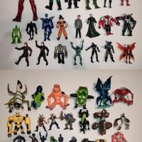 Lotto giochi personaggi Marvel Dc Comics