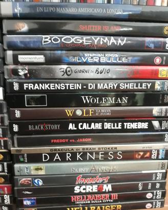 33 DVD HORROR LA CASA,RESIDENT EVIL, SHINING