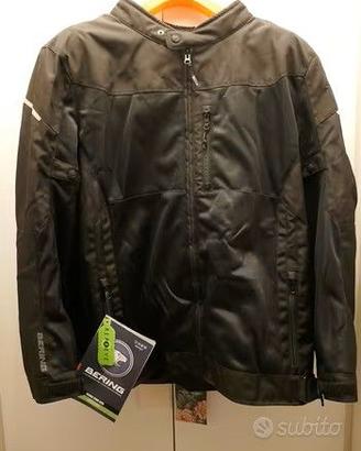 GIACCA MOTO BERING OZONE UOMO 3XL MAI USATA