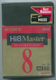 Videocassetta Sony HI8 Master