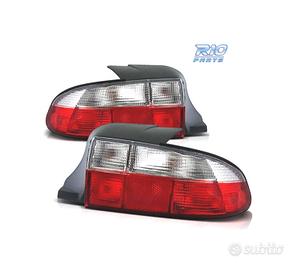 FANALI BMW Z3 96-99 ROSSO BIANCO