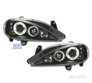 FARI PER RENAULT MEGANE 99-02 ANGEL EYES FONDO NER