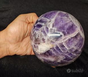 Sfera di Cristallo 2023g Minerale Ametista Reiki