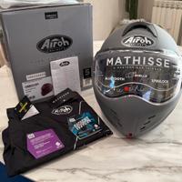 Casco Airoh Mathisse "Dark Grey" 2024 - M - NUOVO