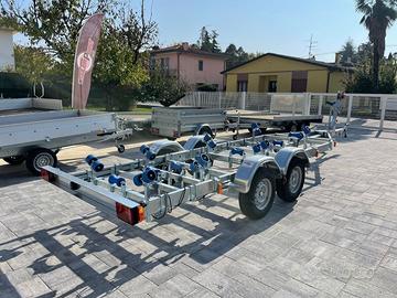 Carrello x barca o gommone Massa compl. 2400 kg