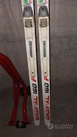 Sci da fondo con scarpe